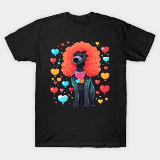 Poodle Valentine Day T-Shirt